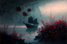 xuxian_Look_at_the_flowers_in_the_fog_From_the_sea_to_PenglaiTa_8f71ec31-a39b-49af-bb65-30d56b...png